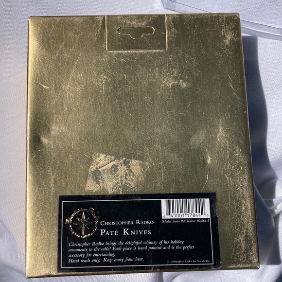 Christopher Radko Pate Knives - set of 4 - Picture 5 of 5